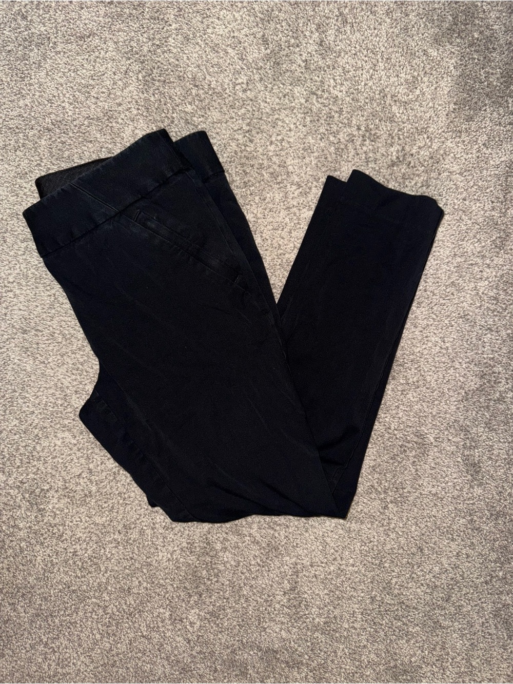 LOFT Black Skinny Ponte Pants